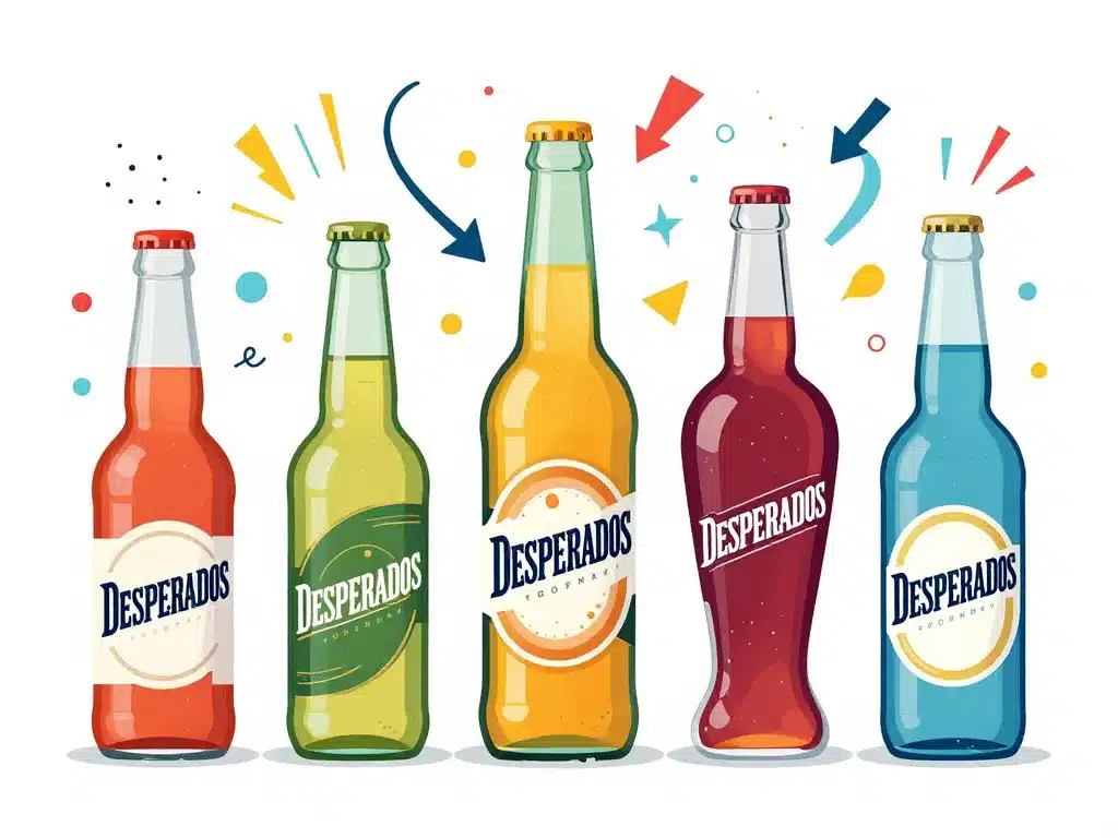 illustration tendances nouvelle desperados marché