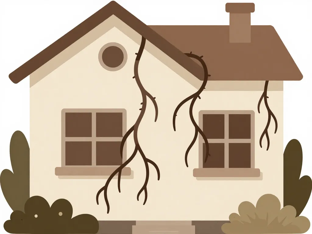 bignone inconvénients risques murs maison racines ventouses