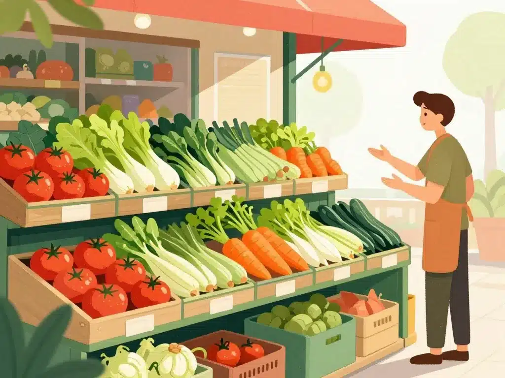 primeur legumes villetaneuse sélection légumes frais