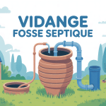 illustration quand vider fosse septique assainissement domestique