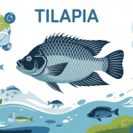 Illustration vectorielle tilapia interdit en France sécurité et rareté