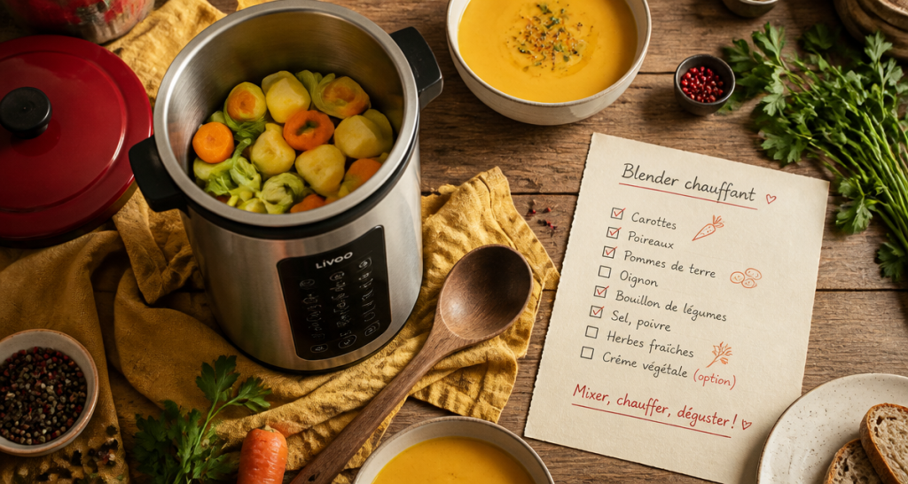 avis blender chauffant soupe maison