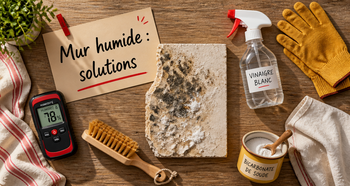 comment enlever l'humidité sur un mur avec outils de diagnostic et traitement