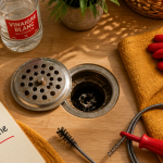 deboucher la douche avec bicarbonate vinaigre et furet