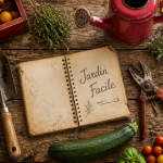 outils jardinier facile sur plan de travail