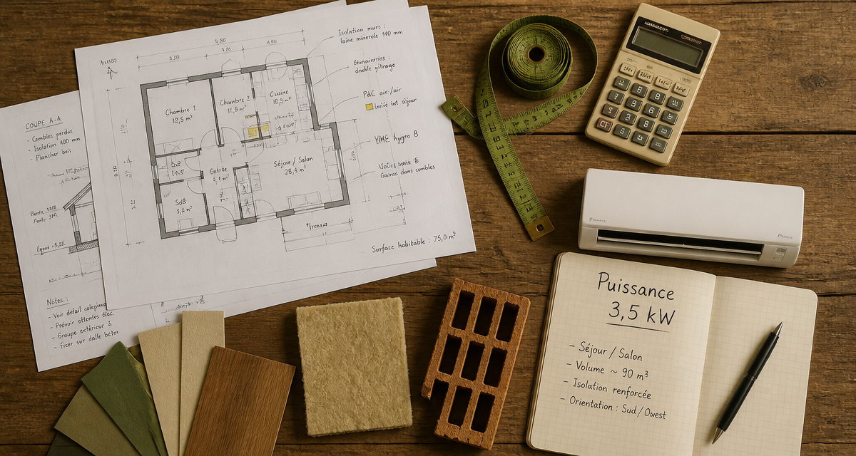 clim 3 5 kw combien de m2 plans maison et outils