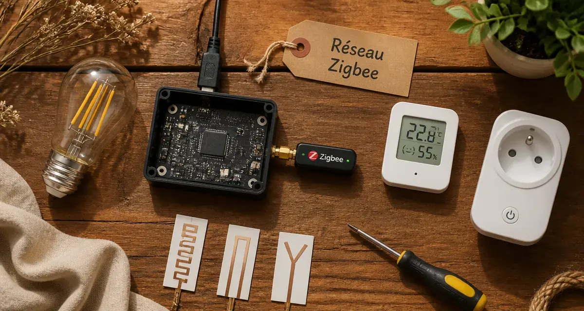 Zigbee domotique : passerelle et capteurs pour une domotique stable
