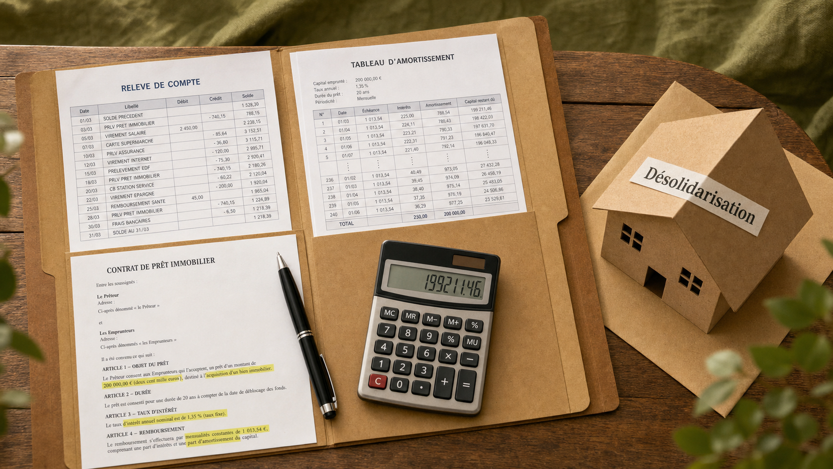 Divorce et crédit immobilier en cours : vendre ou se désolidariser, soulte