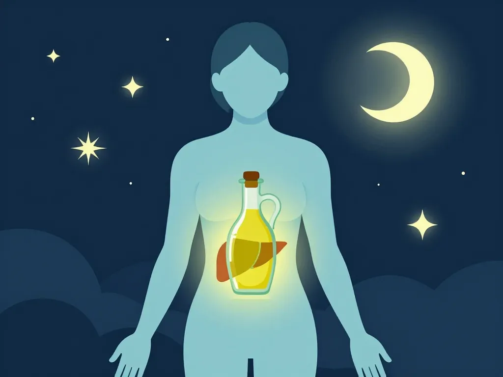 boire de l'huile d'olive avant de dormir bienfaits corps nuit