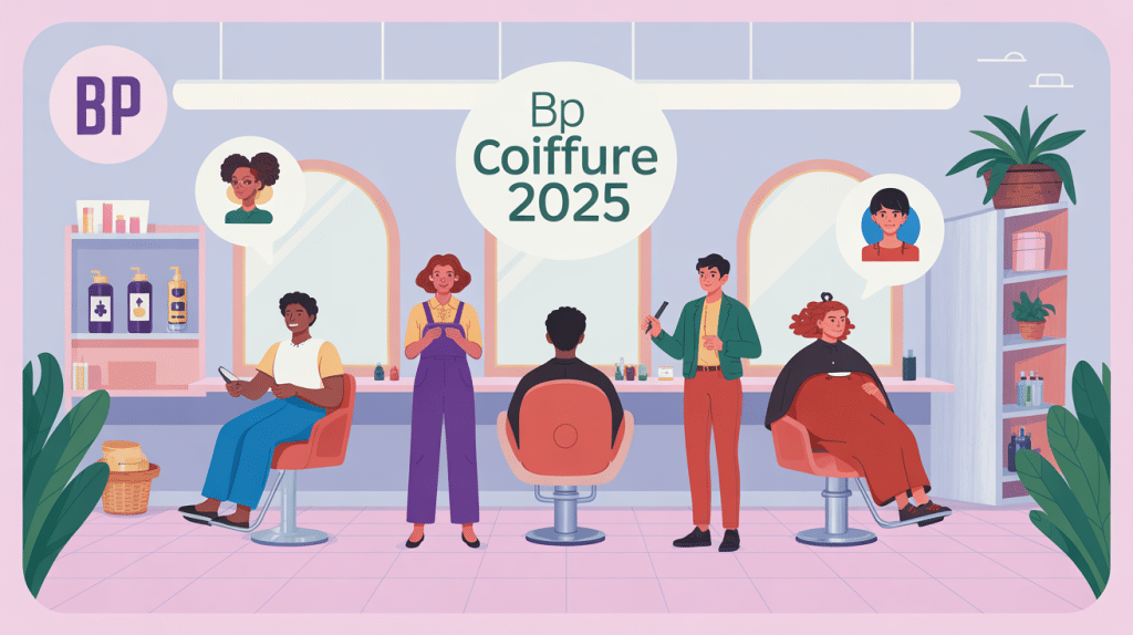 nouvelle loi bp coiffure 2024 salon stylisé personnages formation