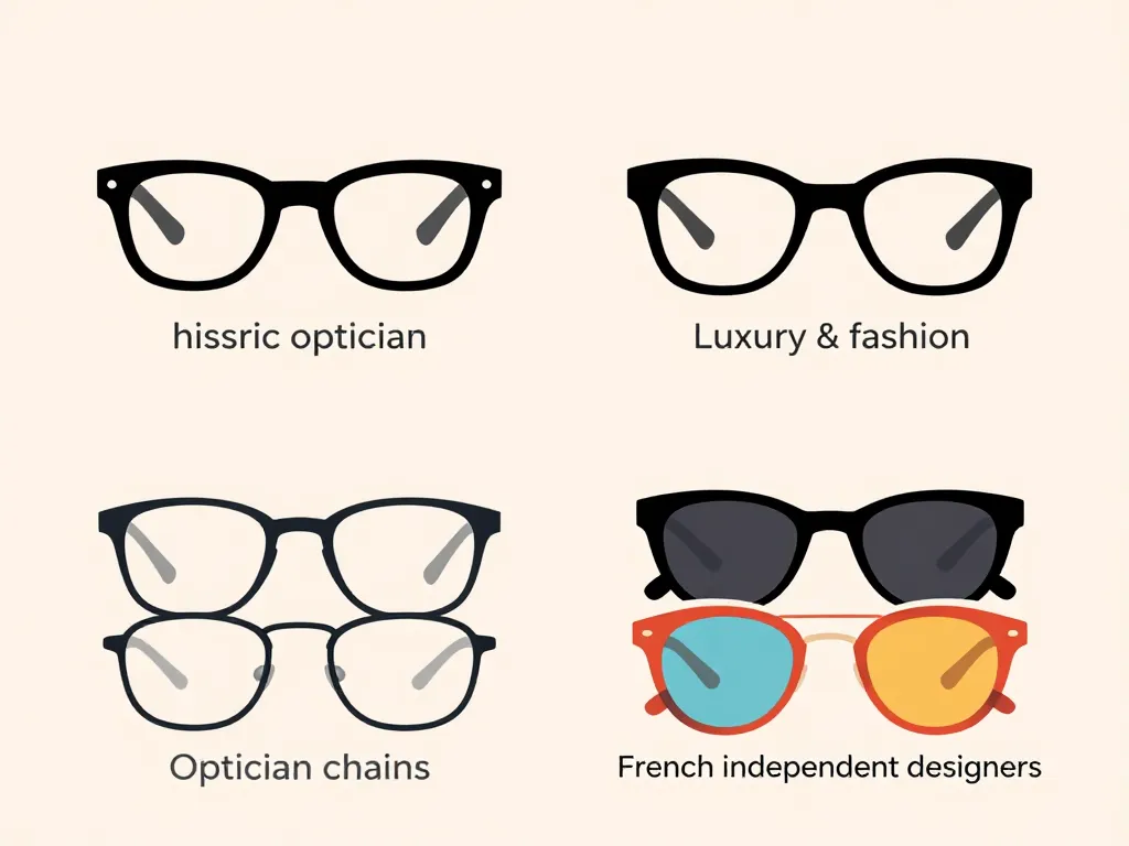diagramme top 10 marque lunette de vue familles