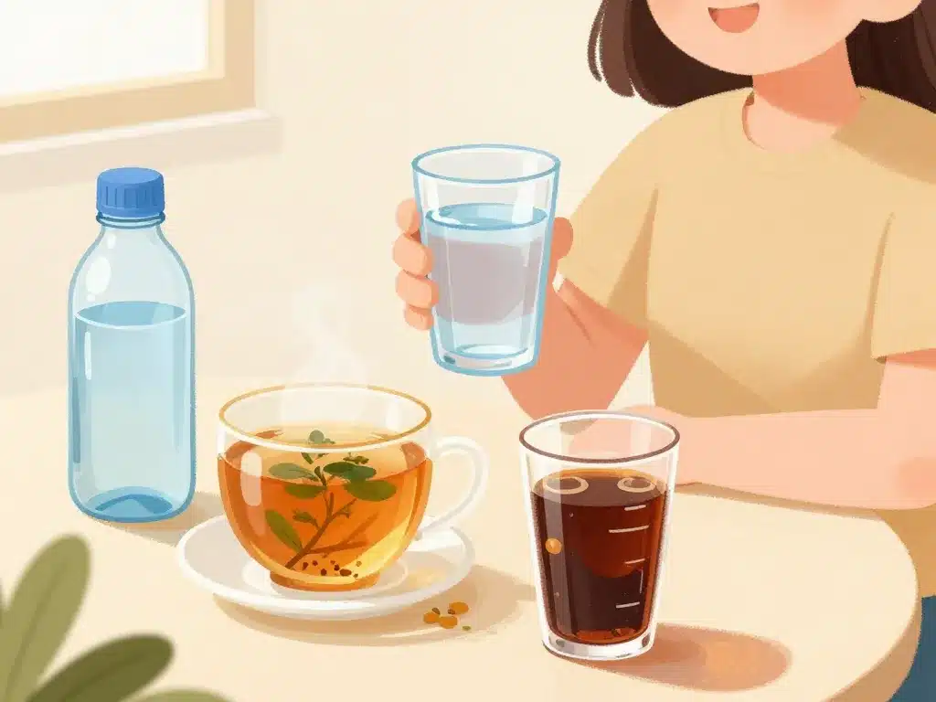 Adapter ses habitudes boisson, crise de goutte et coca-cola, choix eau