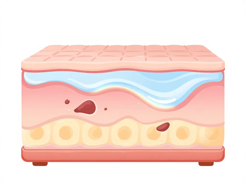 Dexeryl sur peau sèche diagramme explicatif