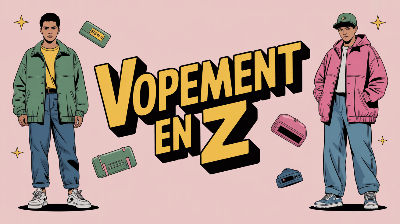 illustration vetement en z generation z