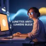 lunettes anti lumiere bleue efficacite personne devant ecran