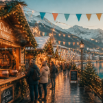 marché de noël rhône-alpes 2025 chalets bois et montagnes