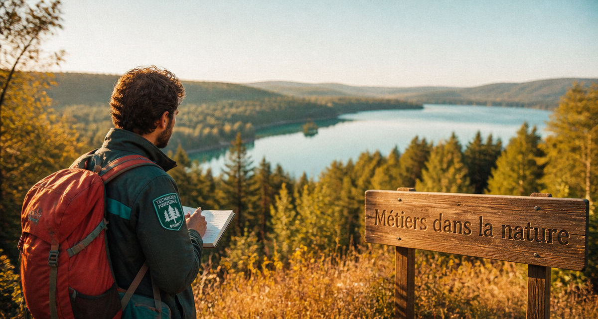 metier dans la nature technicien forestier en foret