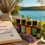 quelle huile essentielle flacons fleurs citron carnet