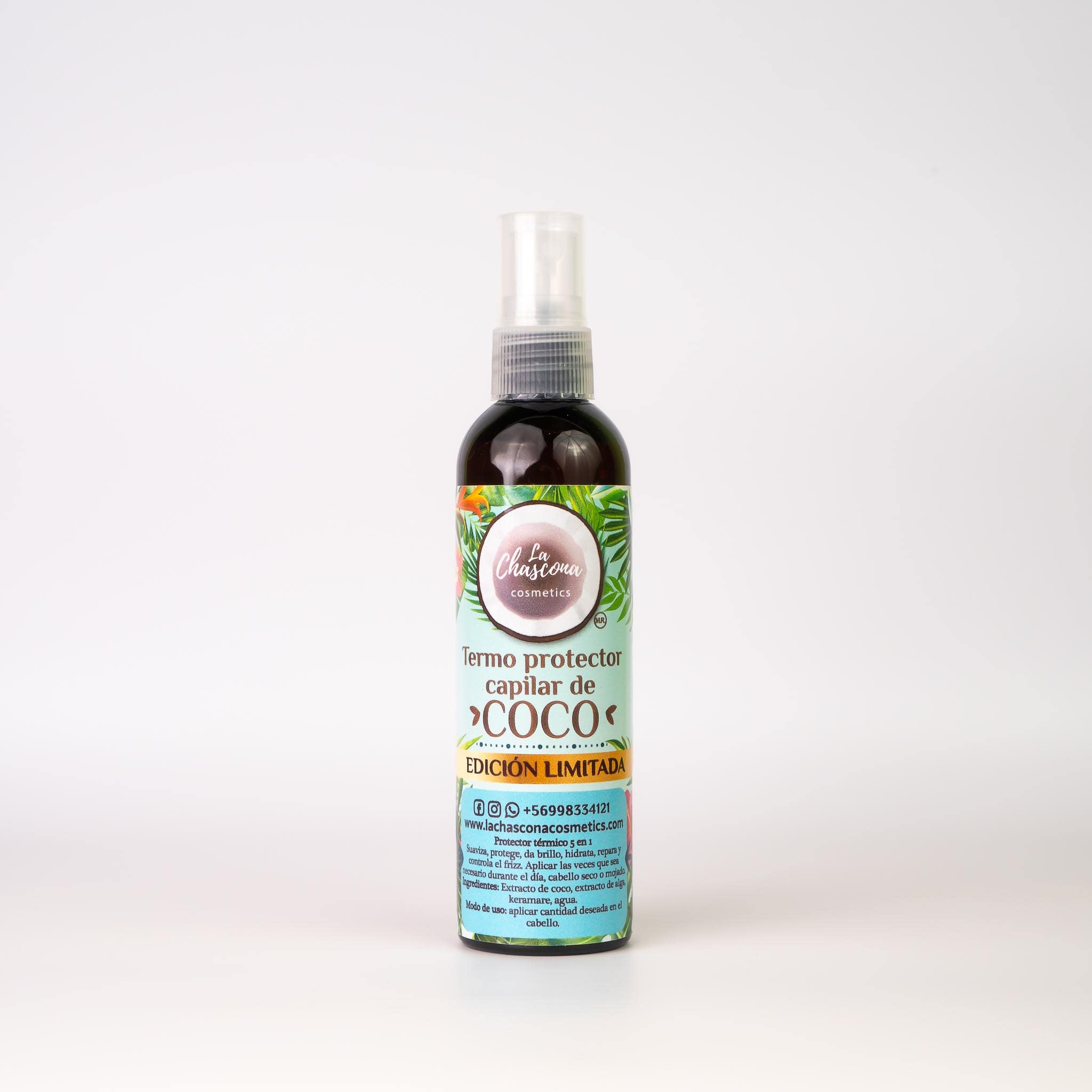 Termo Protector Capilar de Coco