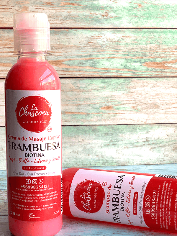 Crema masaje capilar de Frambuesa - Imagen 3