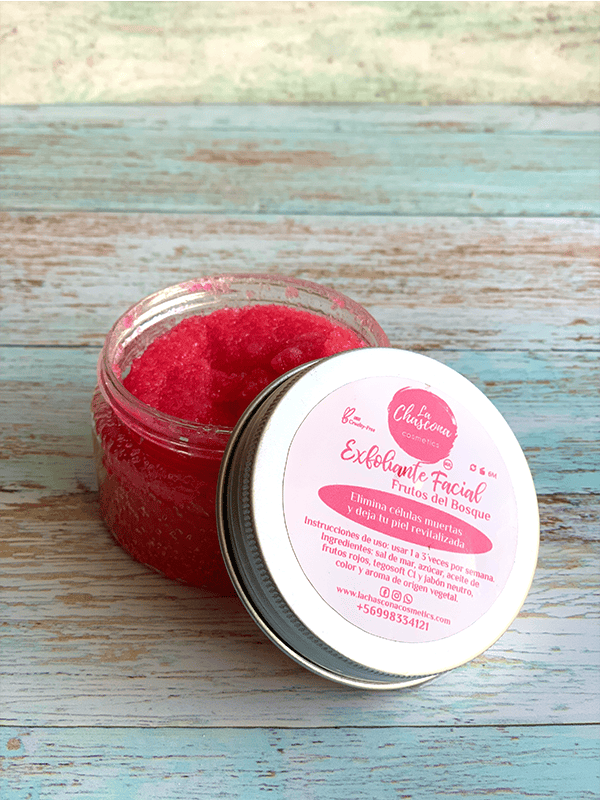 Exfoliante facial "Frutos del Bosque" - Imagen 3