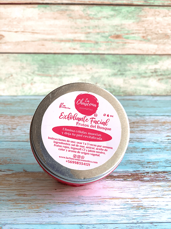 Exfoliante facial "Frutos del Bosque" - Imagen 2
