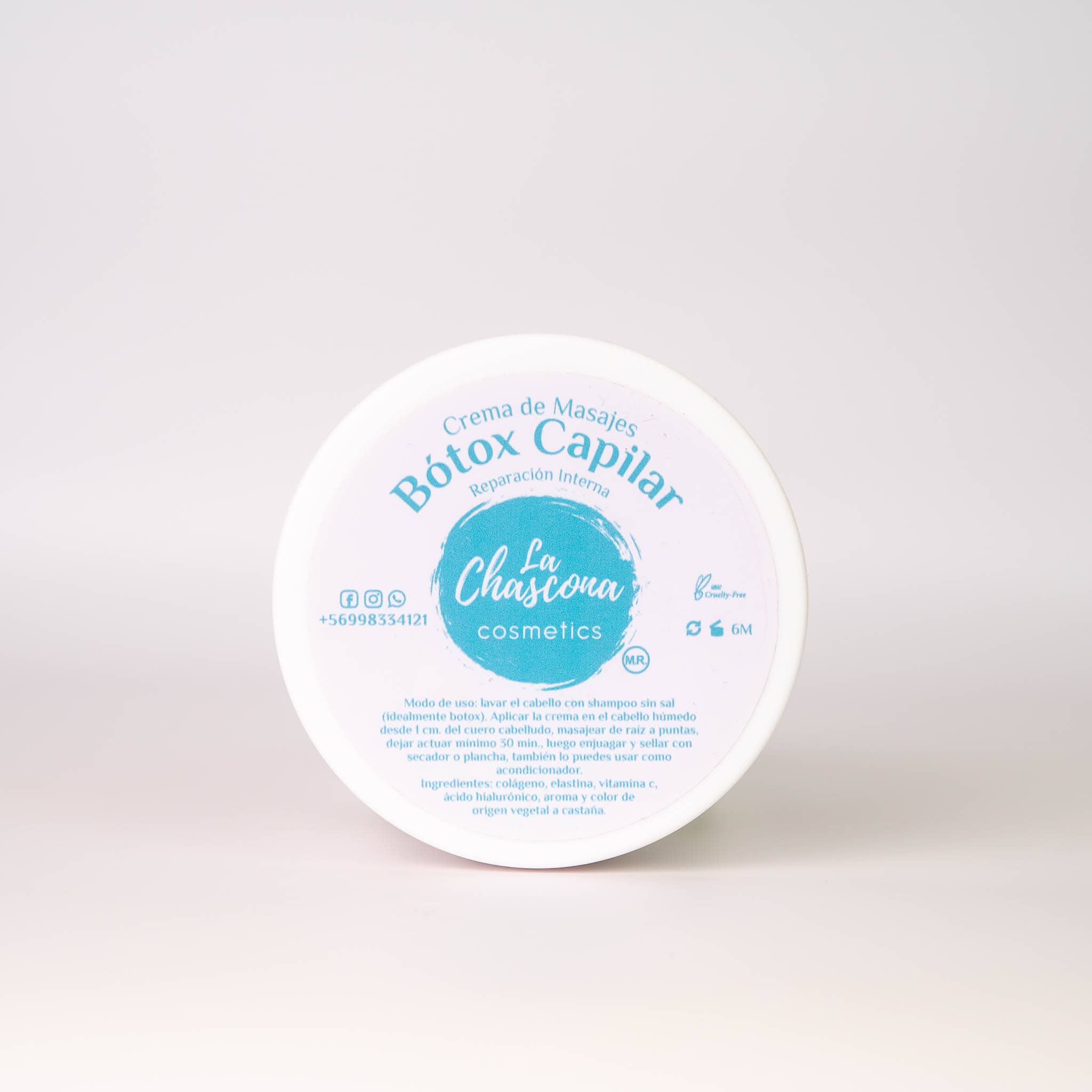 Crema de masajes Botox Capilar