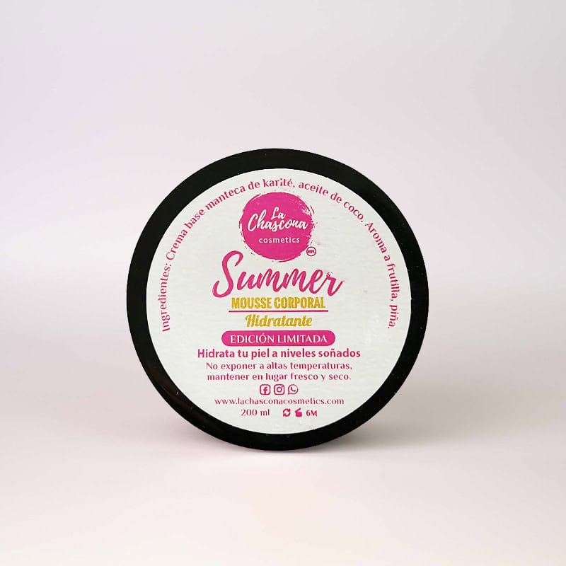 Summer Mousse Corporal Frutilla Piña