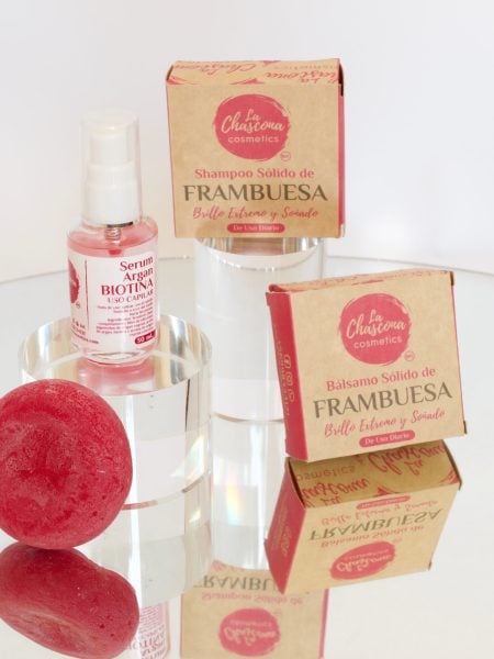 Kit Capilar Frambuesa Biotina Sólido