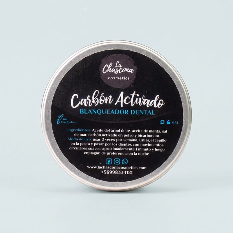 Carbón Activado (blanqueador dental)