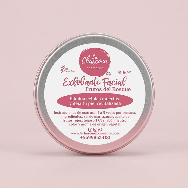 Exfoliante facial "Frutos del Bosque"
