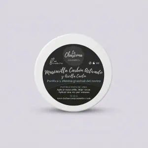 Mascarilla arcilla caolín con carbón activado