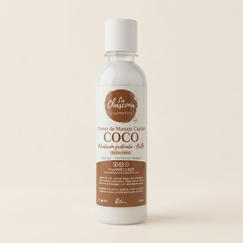 Crema masaje capilar Coco