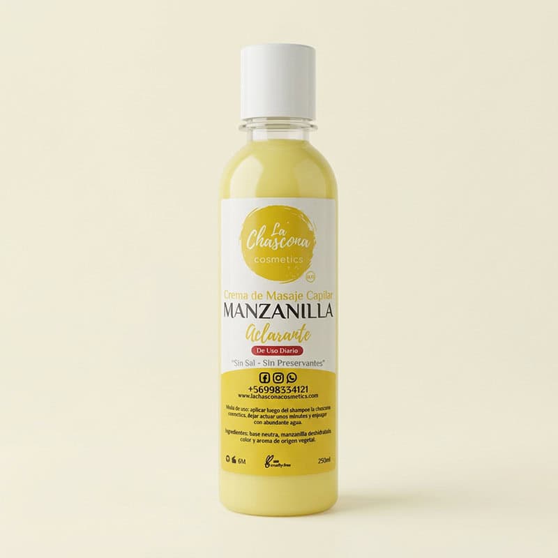 Crema de masaje capilar  Manzanilla