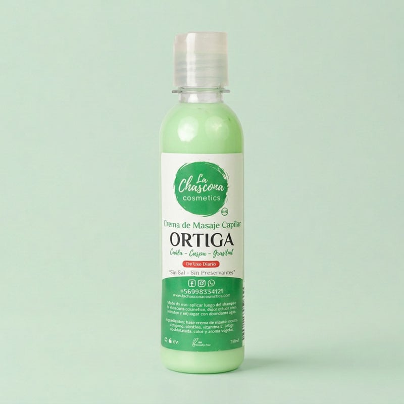 Crema de masaje capilar  Ortiga