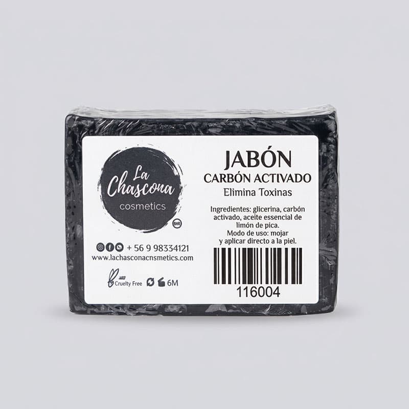 Jabón de Carbón Activado