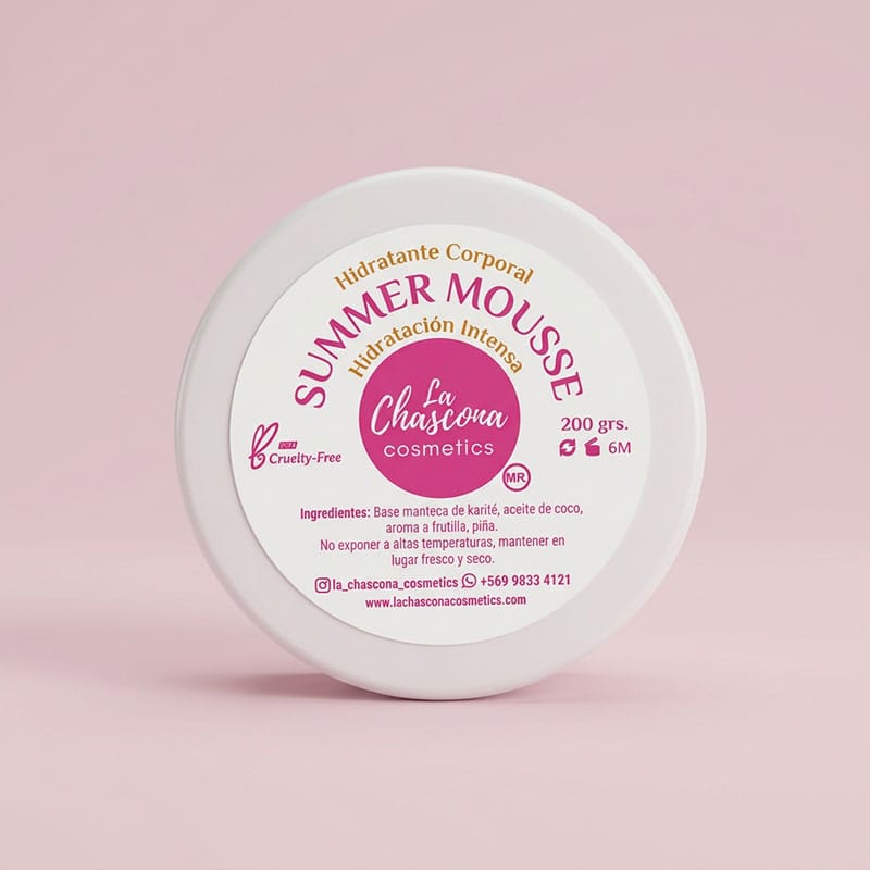 Summer Mousse Corporal Frutilla Piña