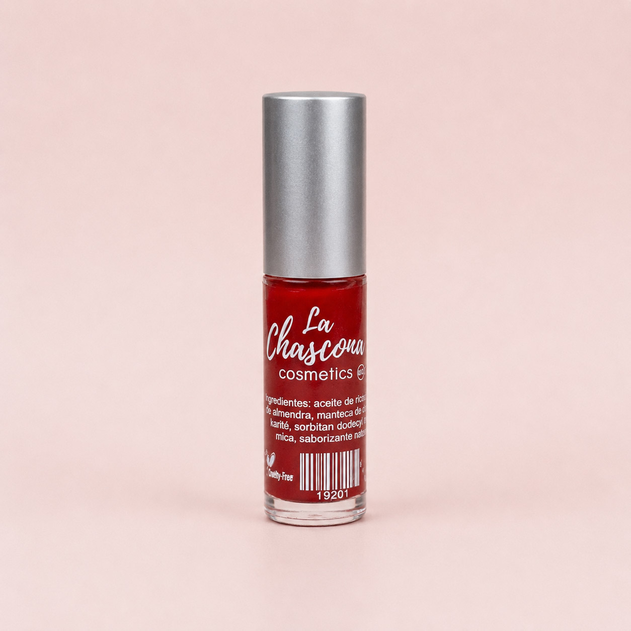 Lip Gloss Labial Rojo