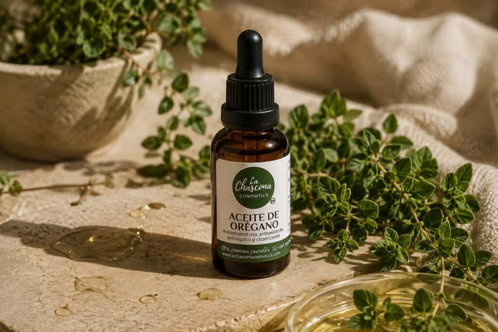 Aceite de orégano La Chascona Cosmetics - antiinflamatorio y cicatrizante