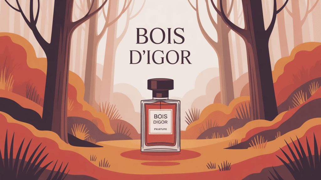 bois d'igor flacon élégant forêt noble