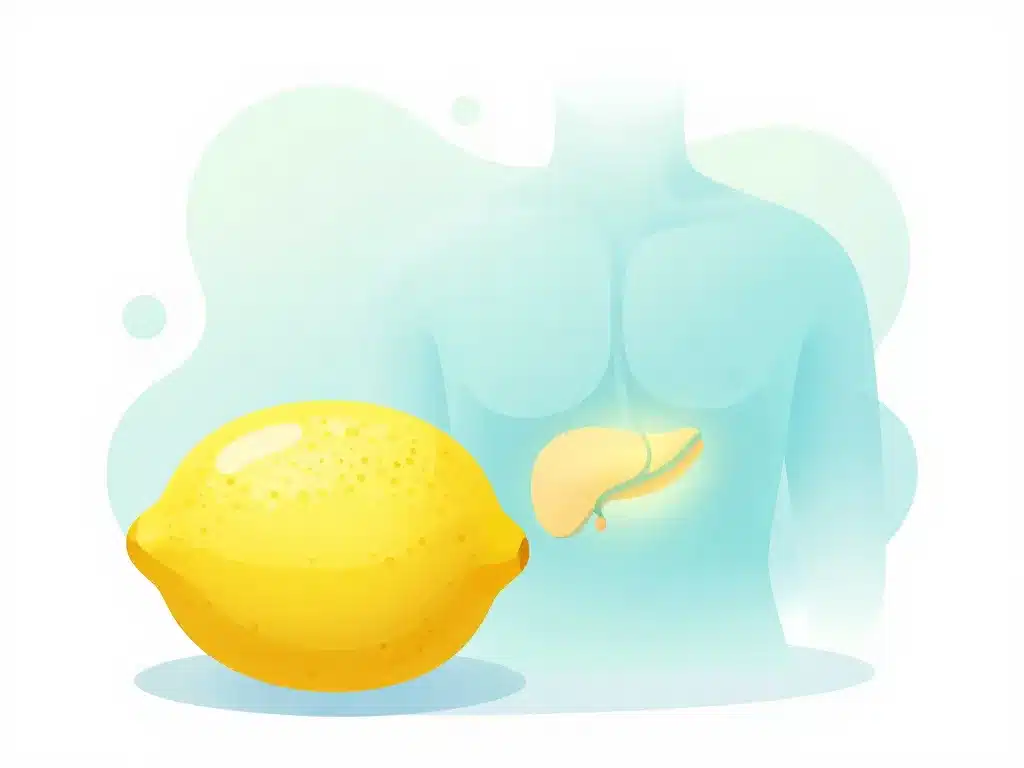 image métaphorique lemon et rate avec torse humain et énergie