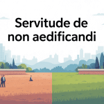 illustration servitude de non aedificandi terrain inconstructible