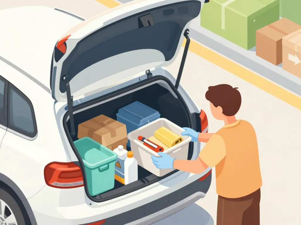 Préparation efficace visite déchetterie Chaniers illustration