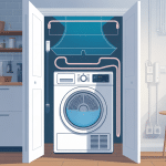 installation idéale branchement d'un sèche linge
