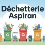 organisation moderne dechetterie aspiran tri déchets