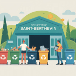 Déchetterie Saint Berthevin tri recyclage