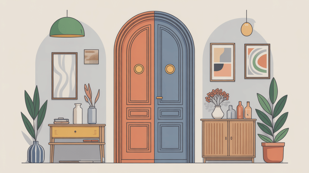 habillage comment cacher un encadrement de porte illustration modernisation
