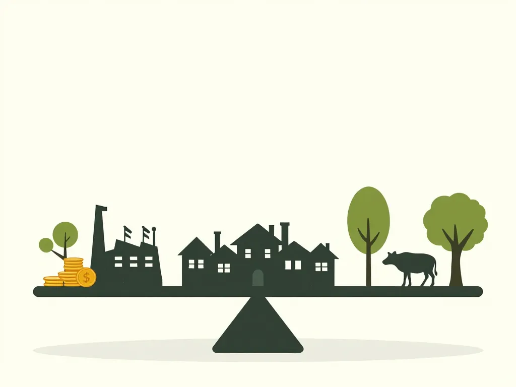 Illustration enjeux économiques et environnement petrole dans la Creuse