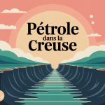 Illustration paysage stylisé petrole dans la Creuse