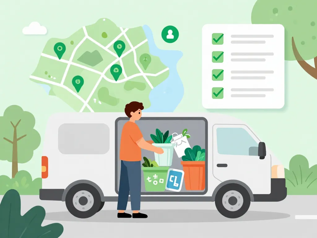 préparer visite déchetterie bailleul organisation tri